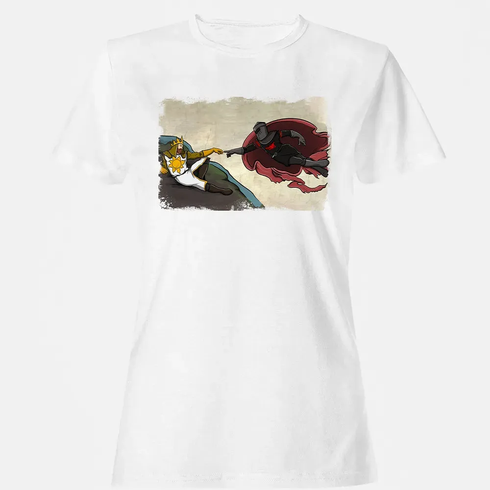 Creation Of Black Knight Women's T-shirt - 16