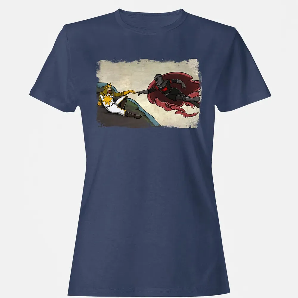 Creation Of Black Knight Women's T-shirt - 10