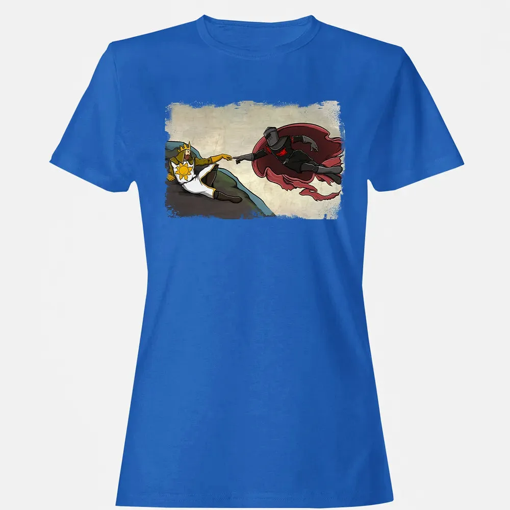 Creation Of Black Knight Women's T-shirt - 14