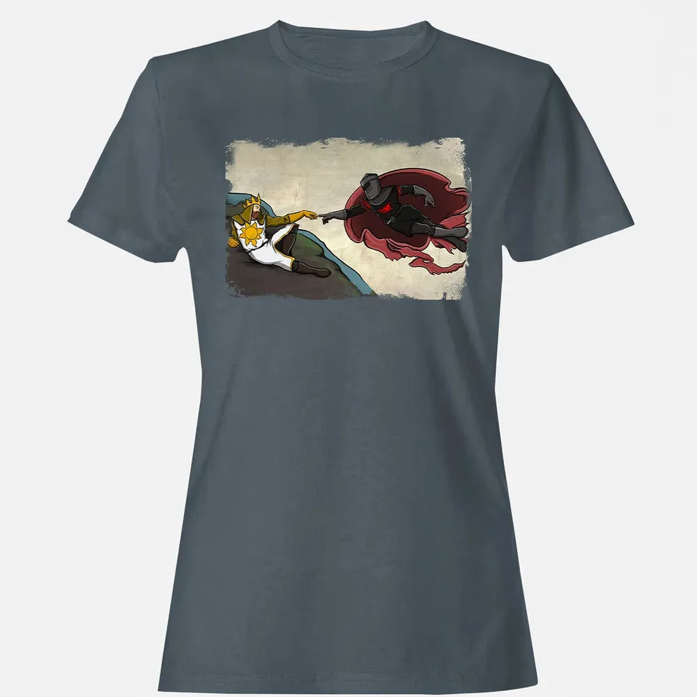 Creation Of Black Knight Women's T-shirt - 3