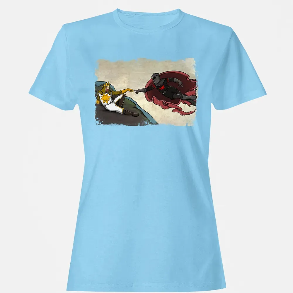 Creation Of Black Knight Women's T-shirt - 8