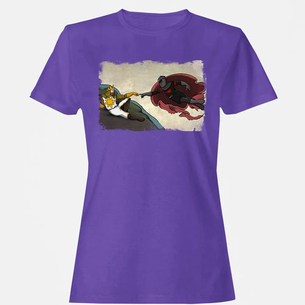 Creation Of Black Knight Women's T-shirt - 12