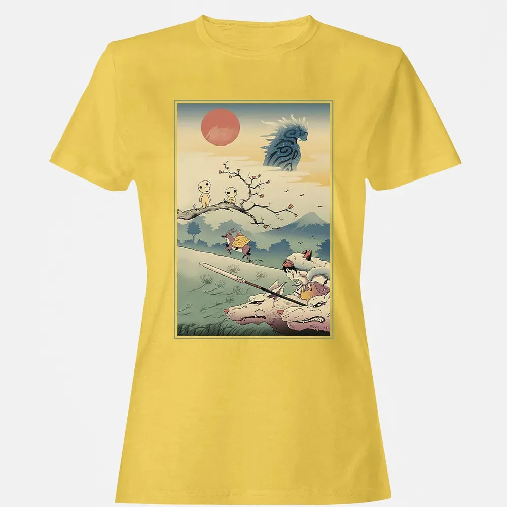 Princess Ukiyo-E Women's T-shirt - 4