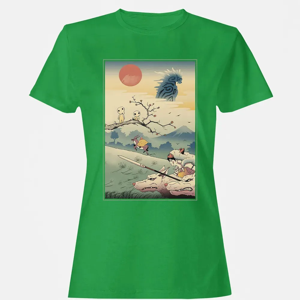 Princess Ukiyo-E Women's T-shirt - 7