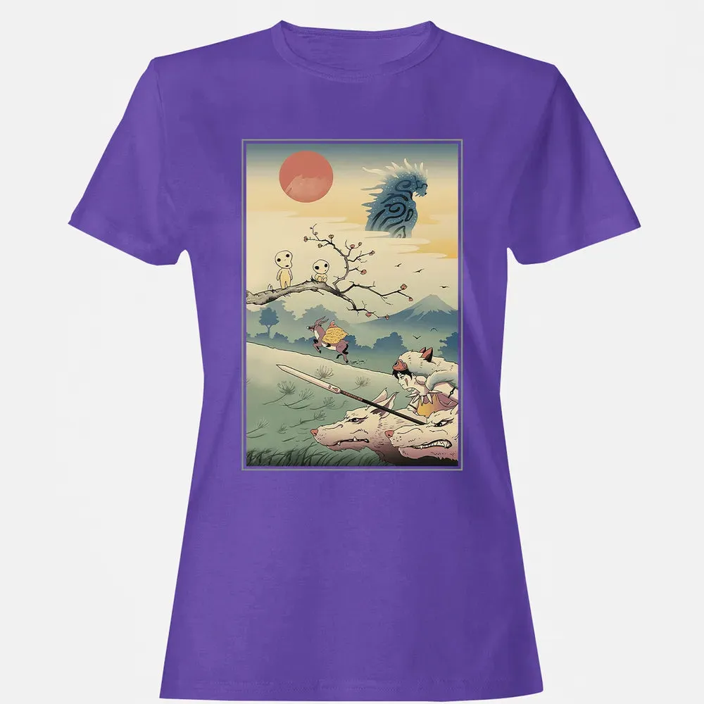 Princess Ukiyo-E Women's T-shirt - 12