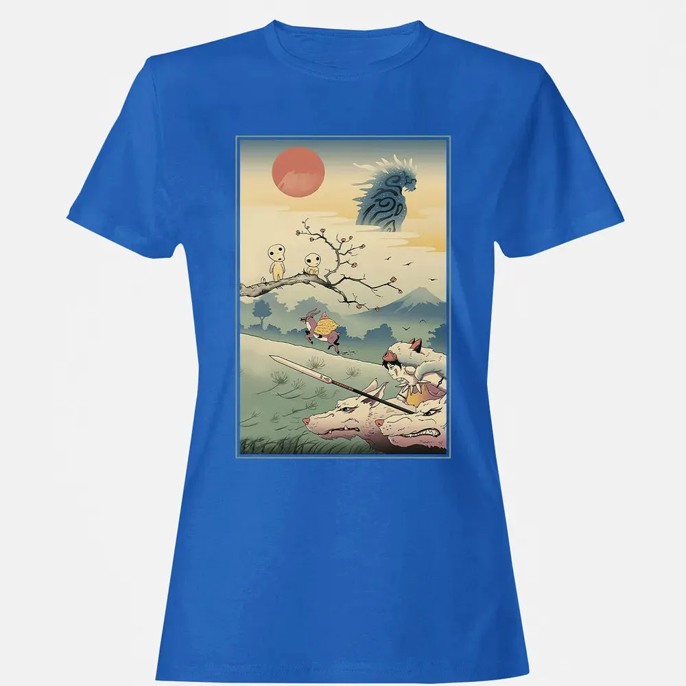 Princess Ukiyo-E Women's T-shirt - 14