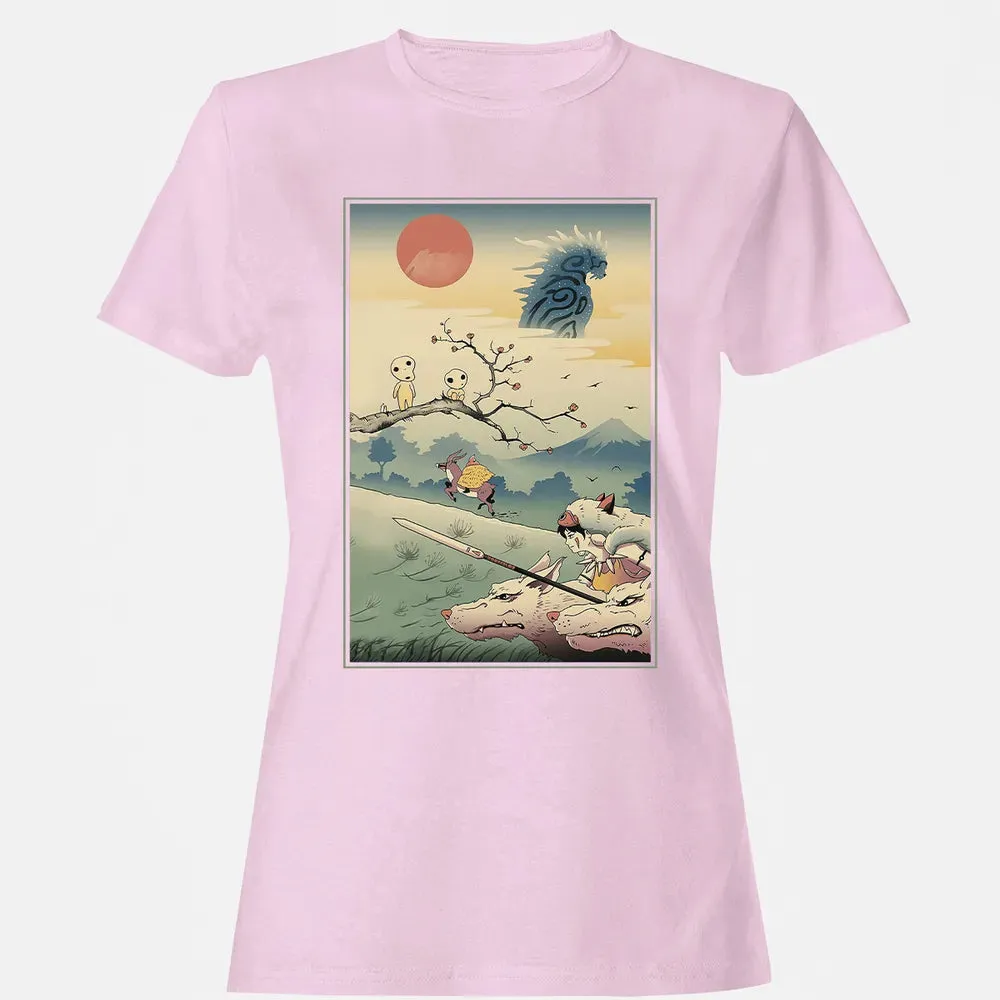 Princess Ukiyo-E Women's T-shirt - 9