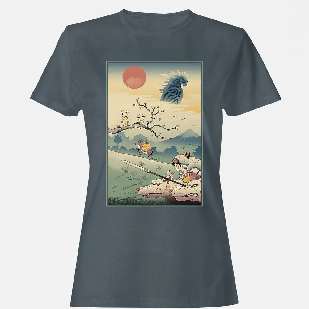 Princess Ukiyo-E Women's T-shirt - 3