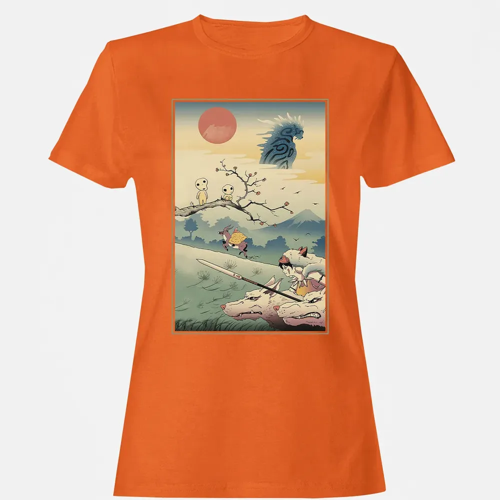 Princess Ukiyo-E Women's T-shirt - 11