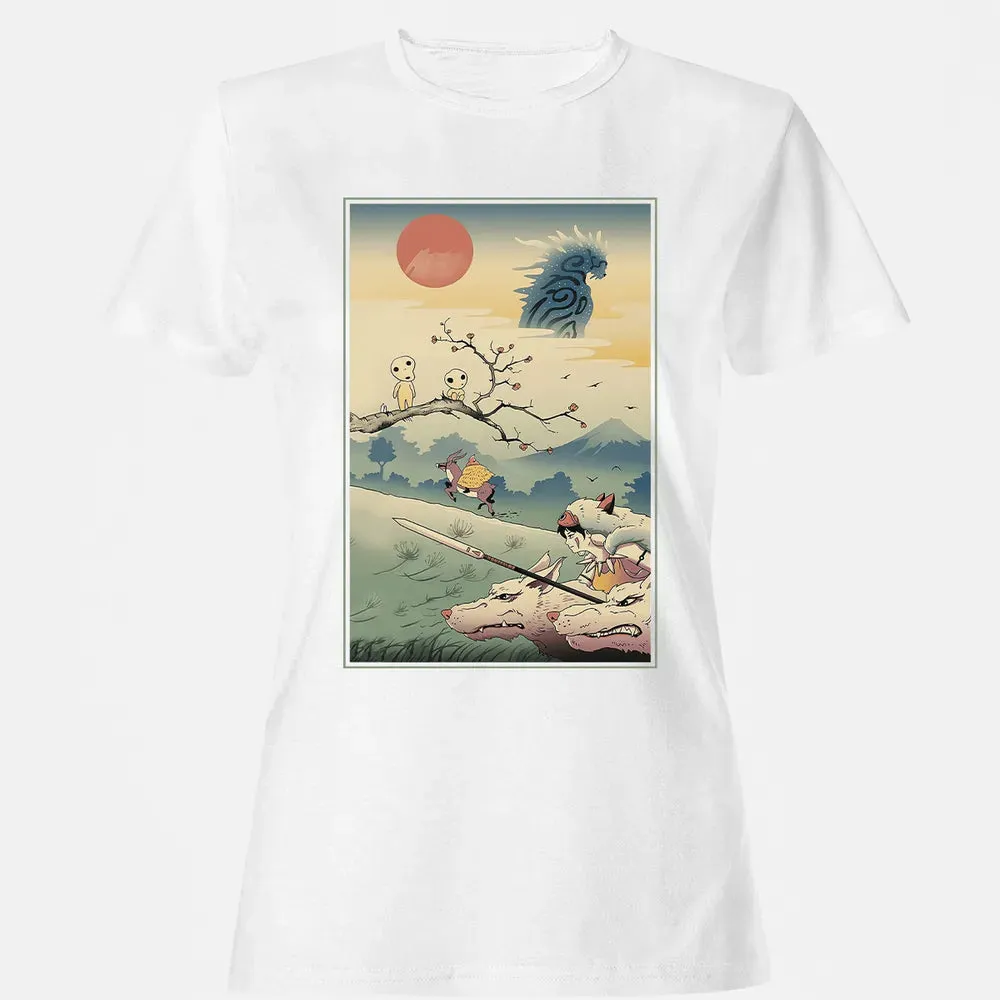 Princess Ukiyo-E Women's T-shirt - 16
