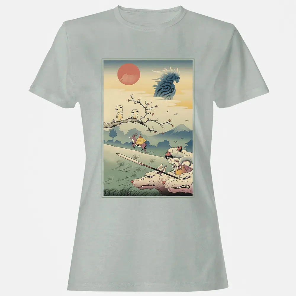 Princess Ukiyo-E Women's T-shirt - 2