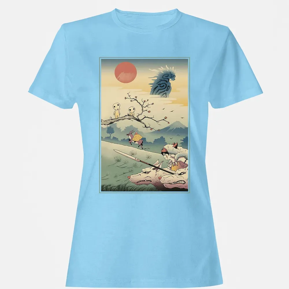 Princess Ukiyo-E Women's T-shirt - 8