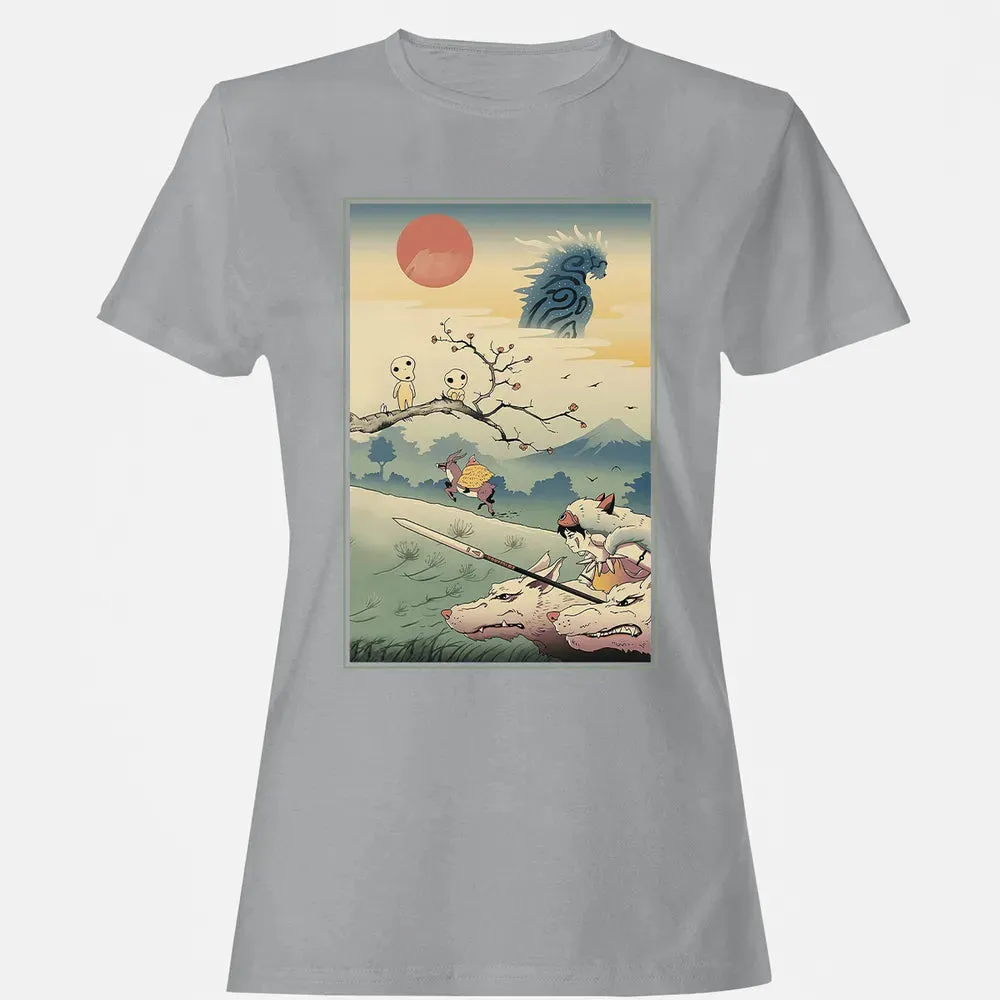 Princess Ukiyo-E Women's T-shirt - 15