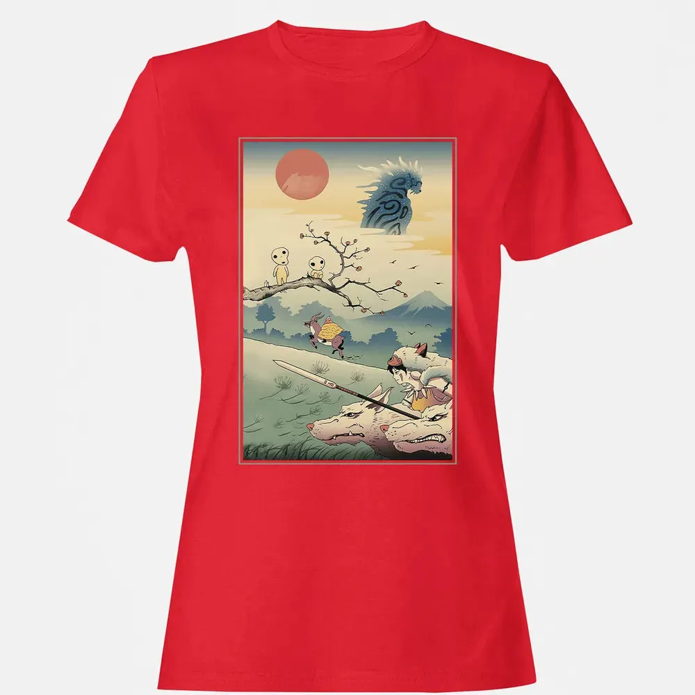 Princess Ukiyo-E Women's T-shirt - 13