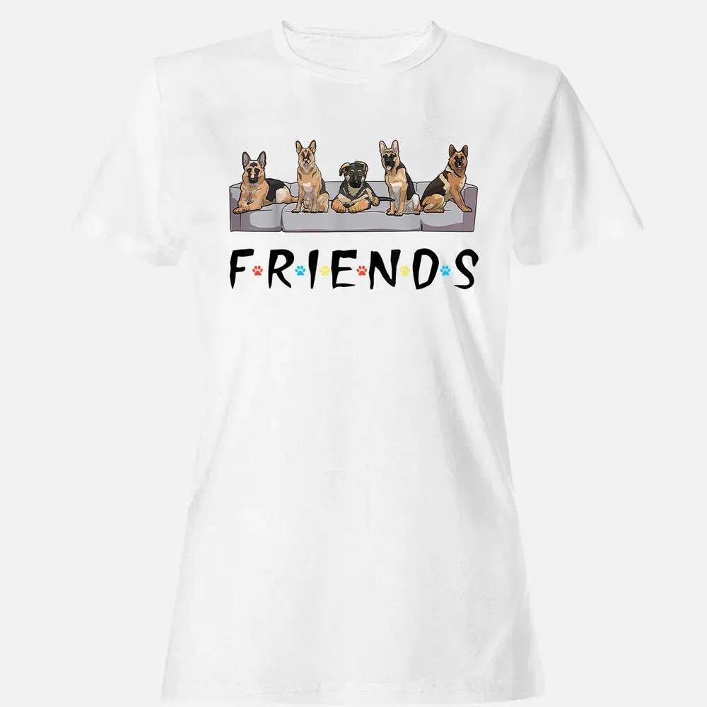 German Shepherd FRIEND Women's T-shirt - 16