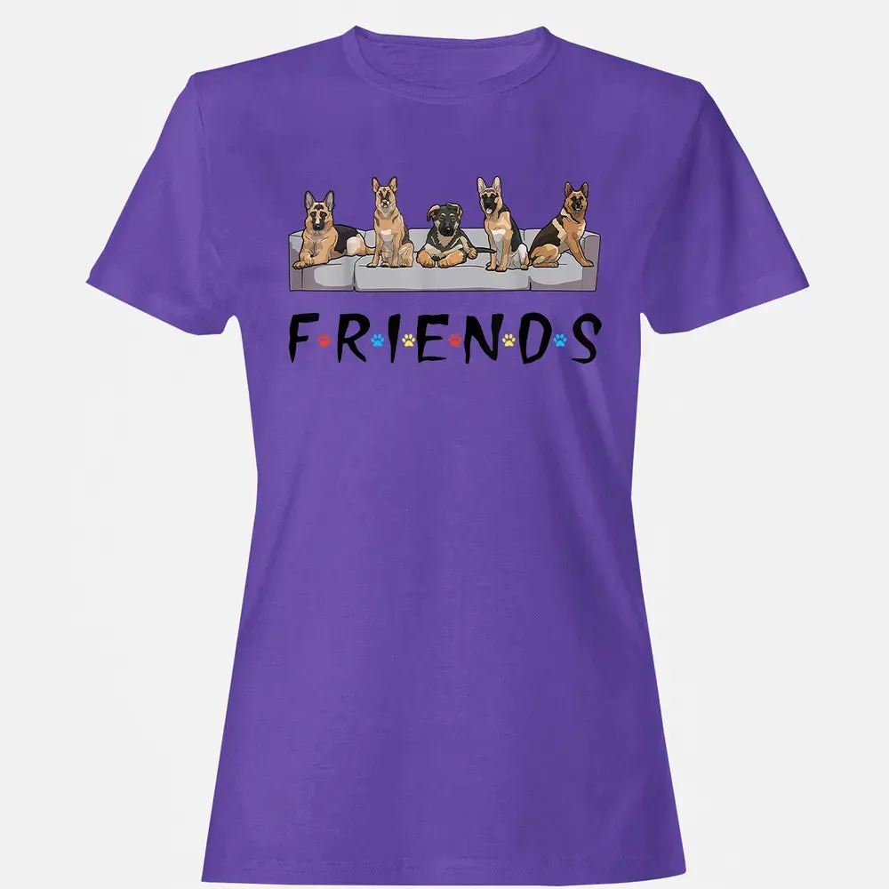 German Shepherd FRIEND Women's T-shirt - 12