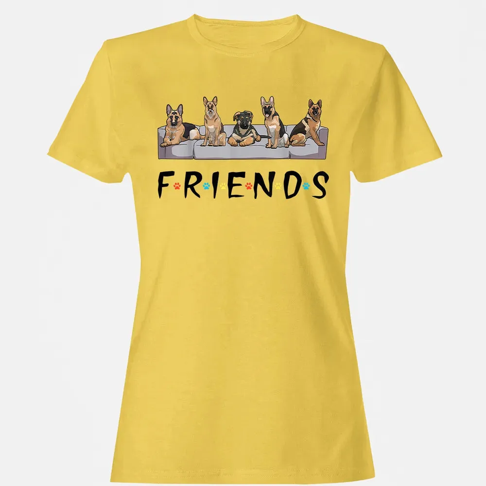 German Shepherd FRIEND Women's T-shirt - 4