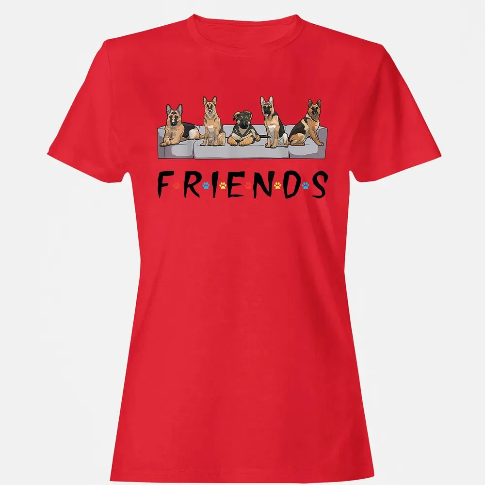 German Shepherd FRIEND Women's T-shirt - 13