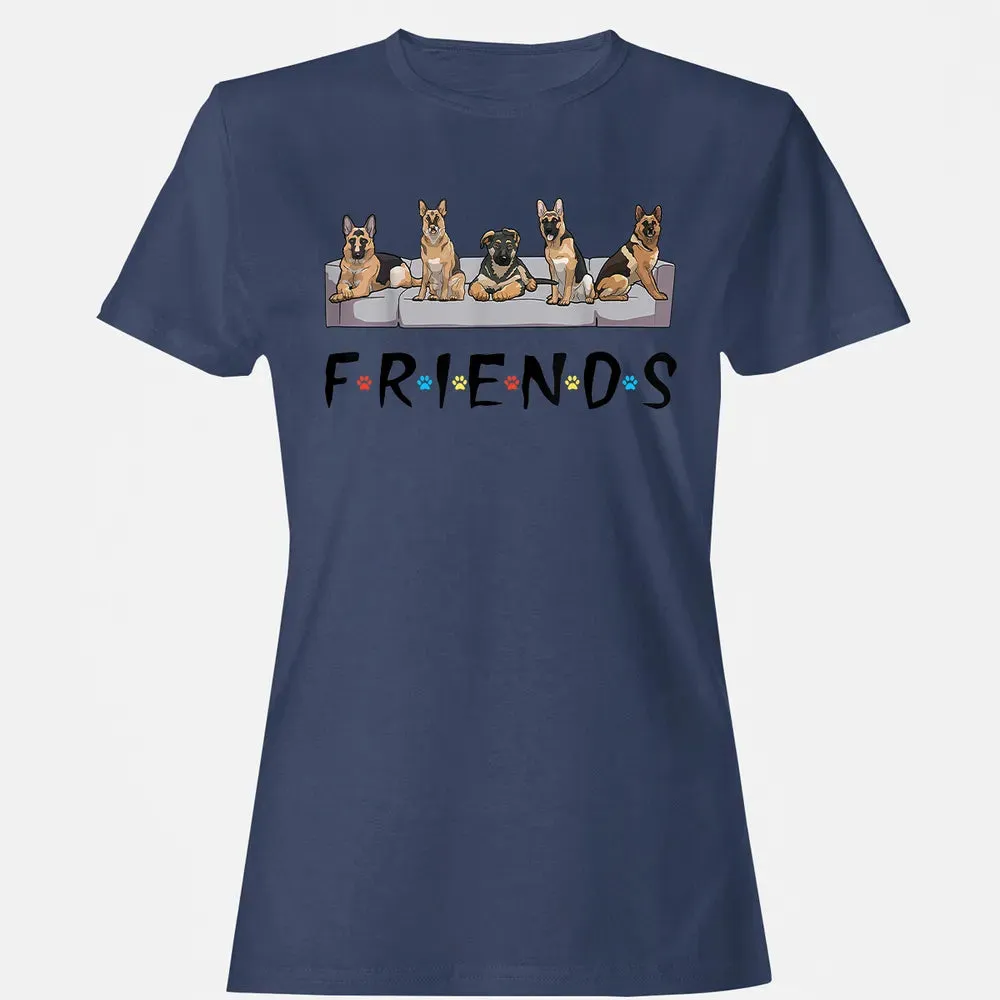 German Shepherd FRIEND Women's T-shirt - 10