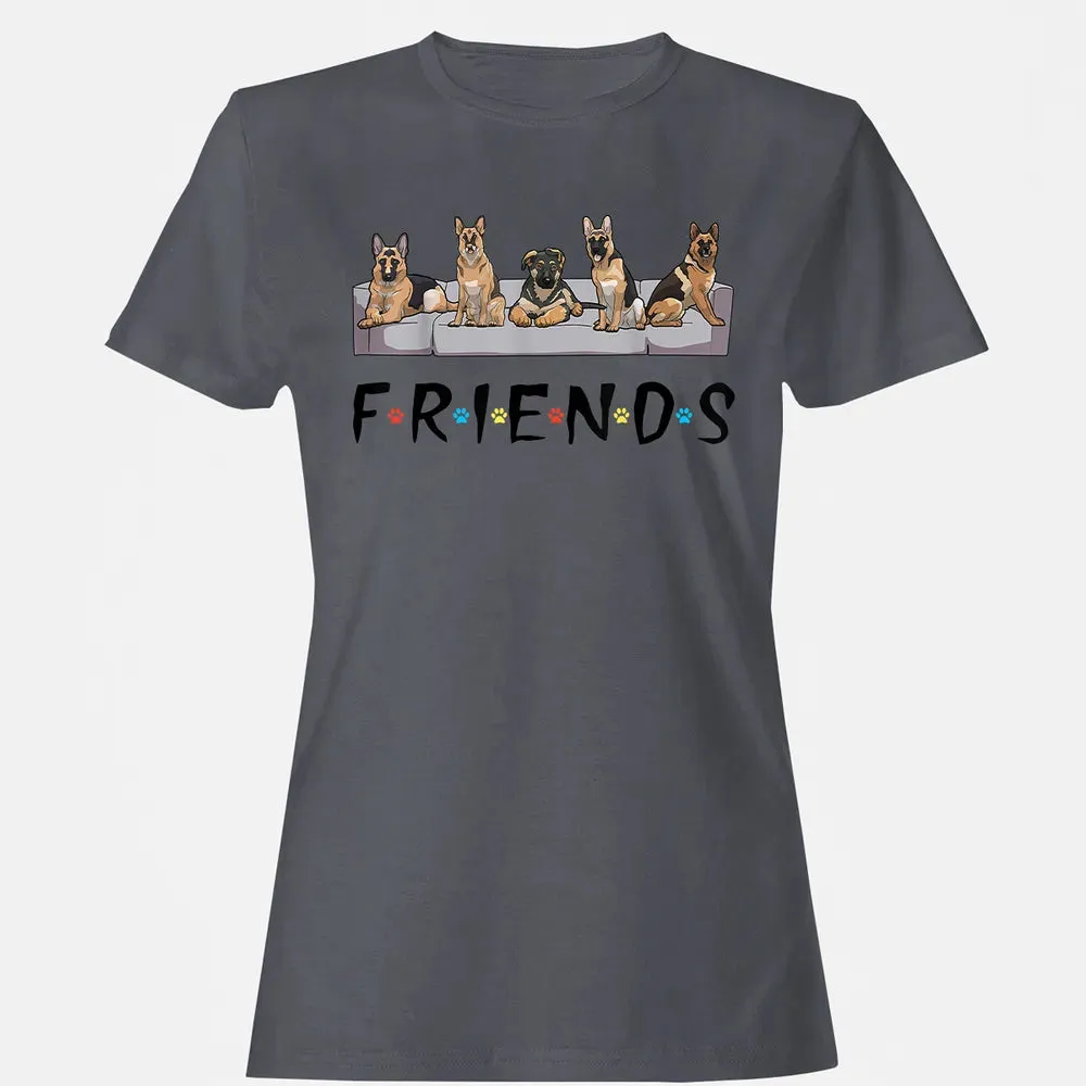 German Shepherd FRIEND Women's T-shirt - 5