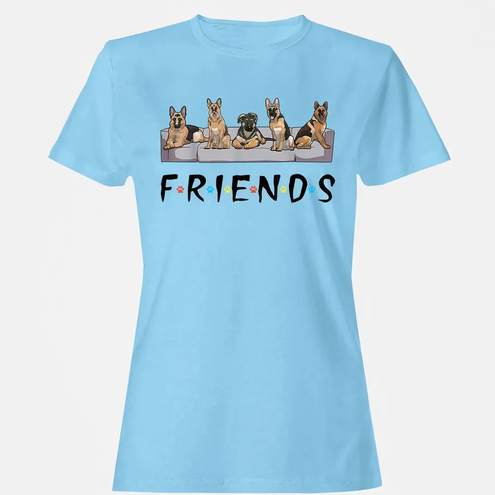 German Shepherd FRIEND Women's T-shirt - 8