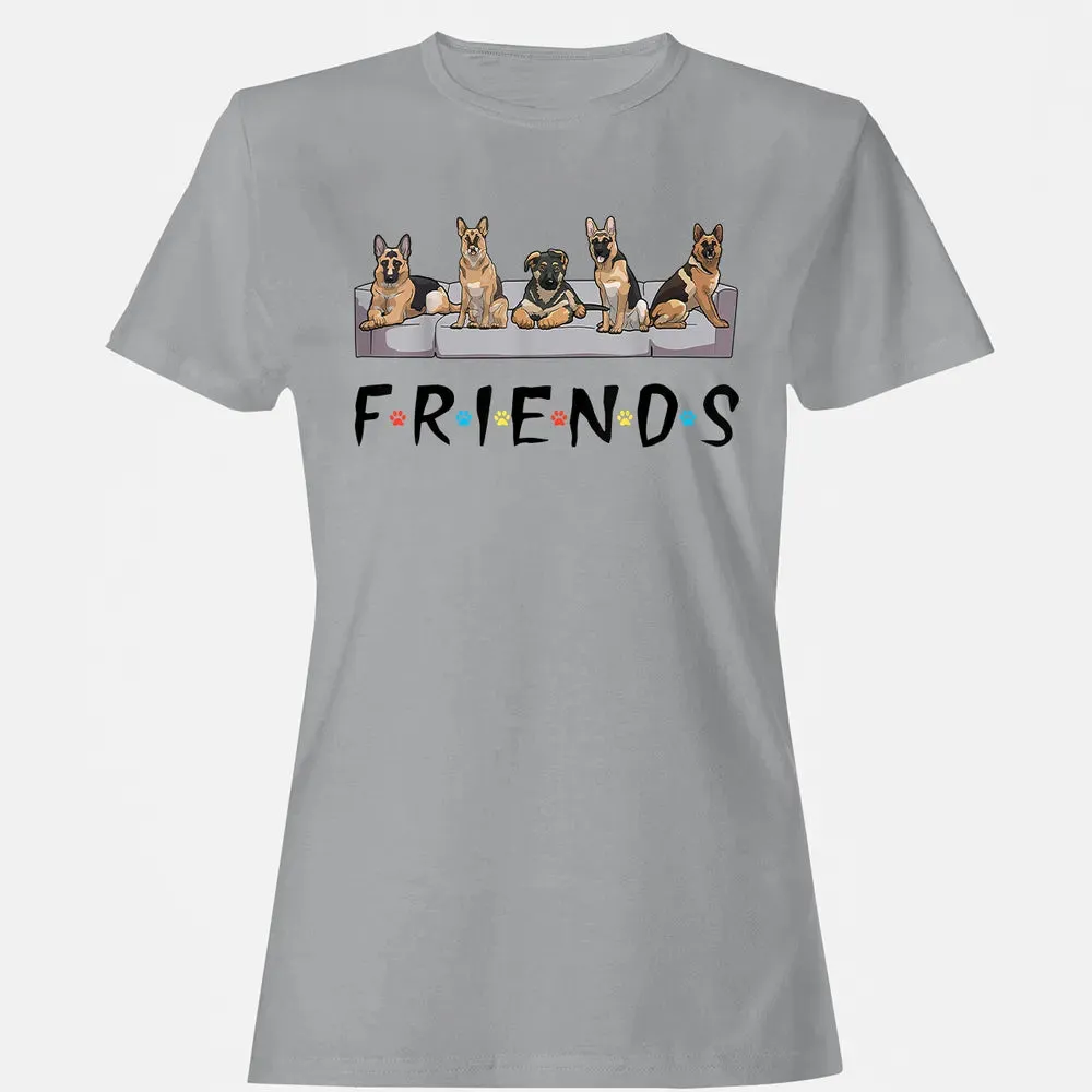 German Shepherd FRIEND Women's T-shirt - 15