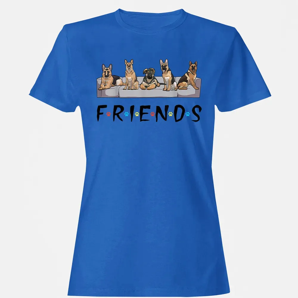 German Shepherd FRIEND Women's T-shirt - 14