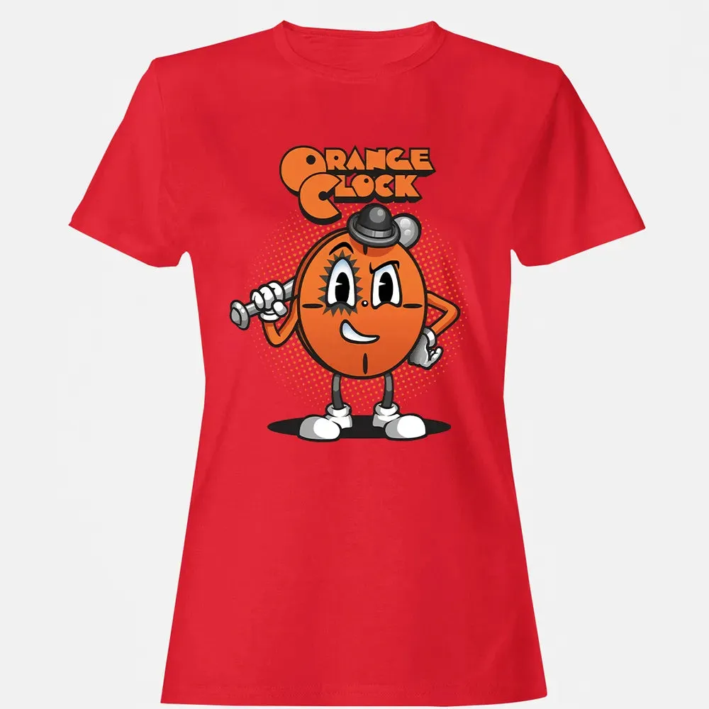 Orange Clock Women's T-shirt - 13