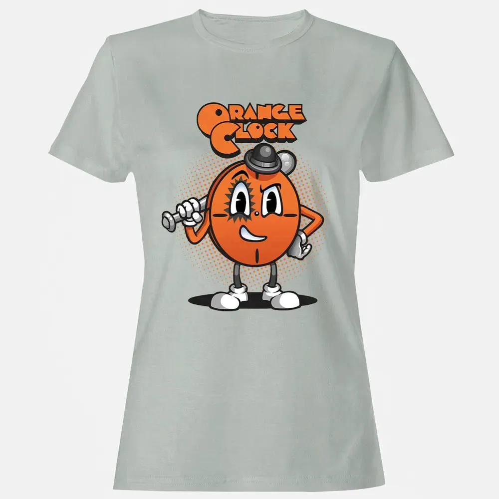 Orange Clock Women's T-shirt - 2