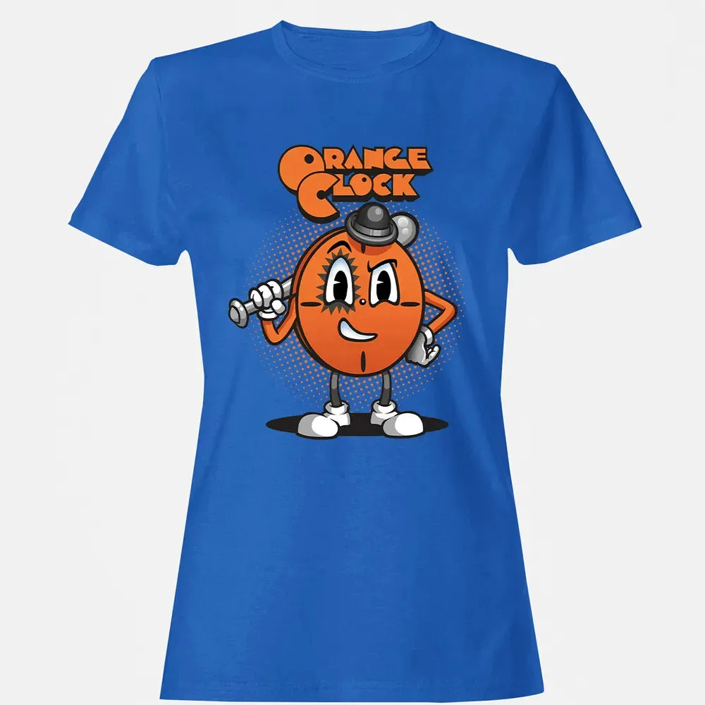 Orange Clock Women's T-shirt - 14