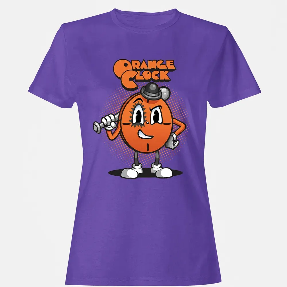 Orange Clock Women's T-shirt - 12
