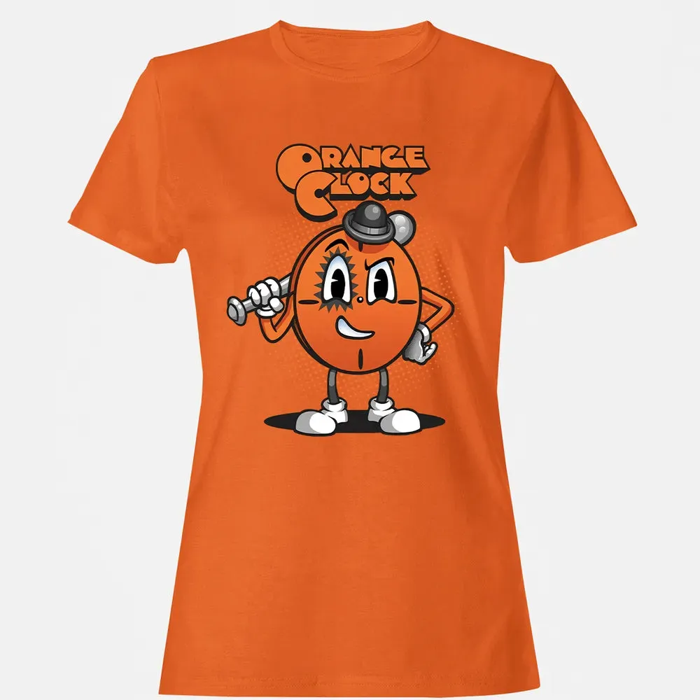 Orange Clock Women's T-shirt - 11