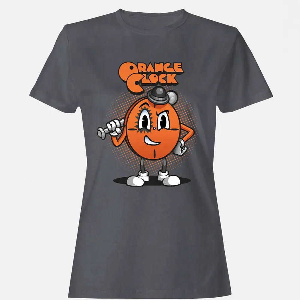 Orange Clock Women's T-shirt - 5