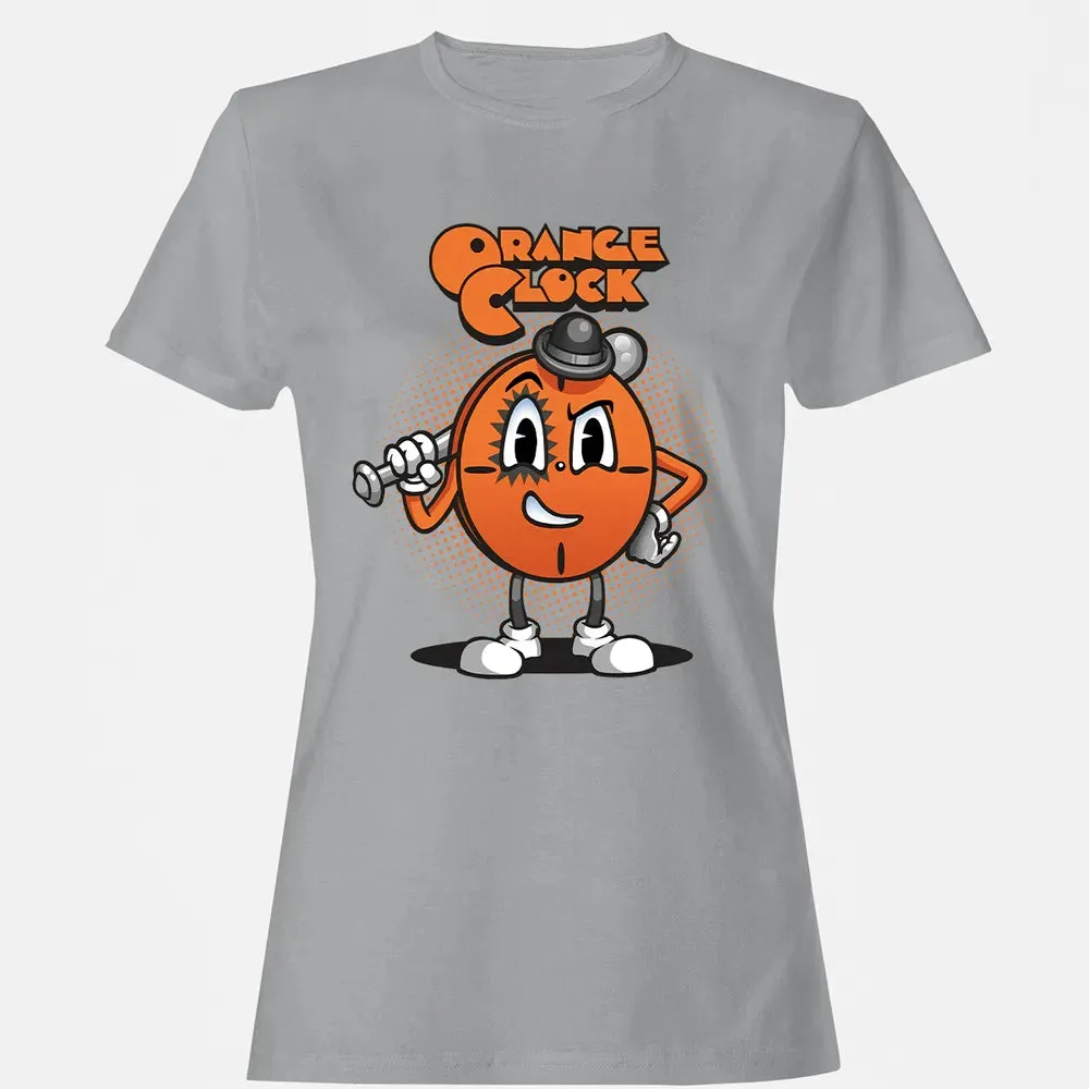 Orange Clock Women's T-shirt - 15