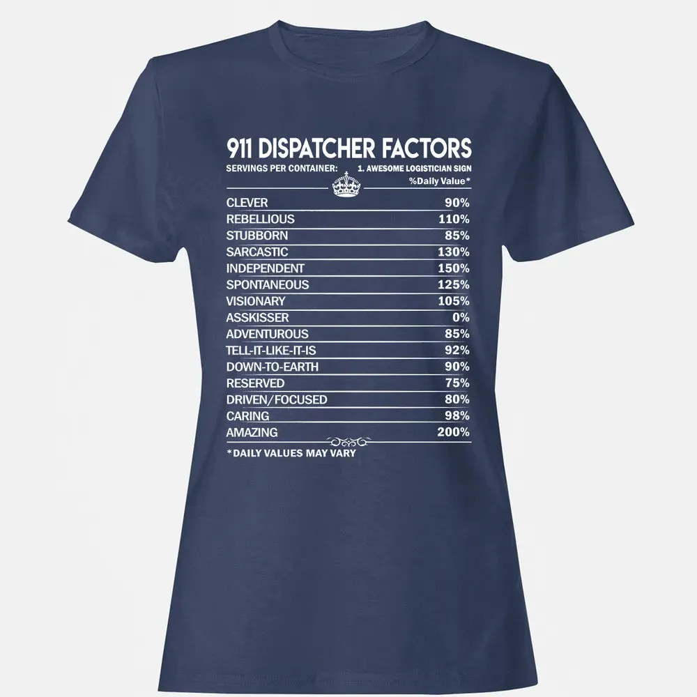 911 Dispatcher Women's T-shirt - 10