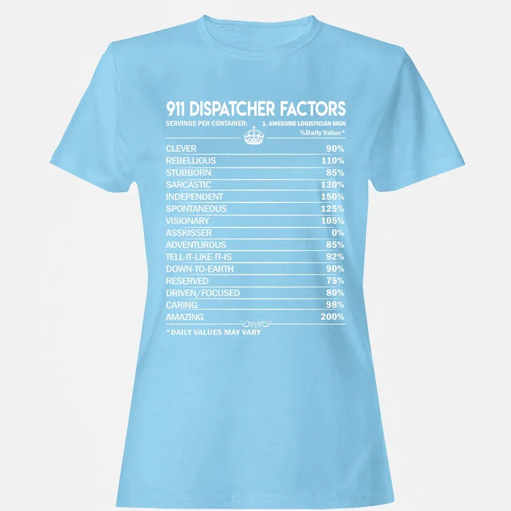 911 Dispatcher Women's T-shirt - 8