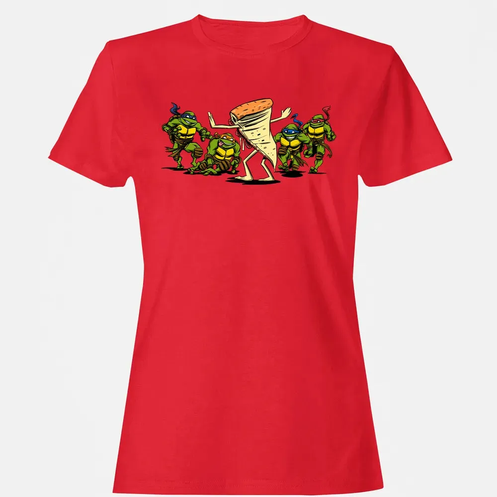 Jurassic Pizza Women's T-shirt - 13