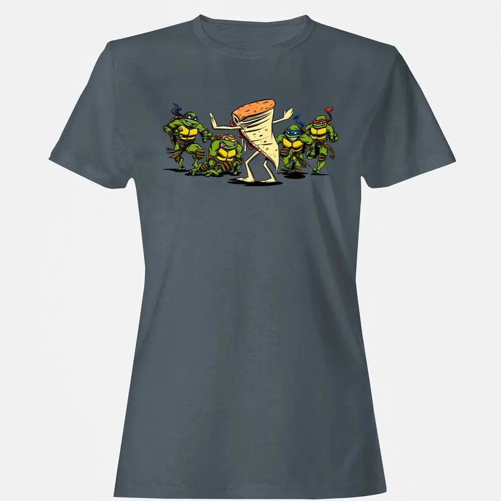 Jurassic Pizza Women's T-shirt - 3