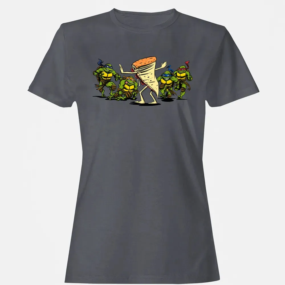 Jurassic Pizza Women's T-shirt - 5