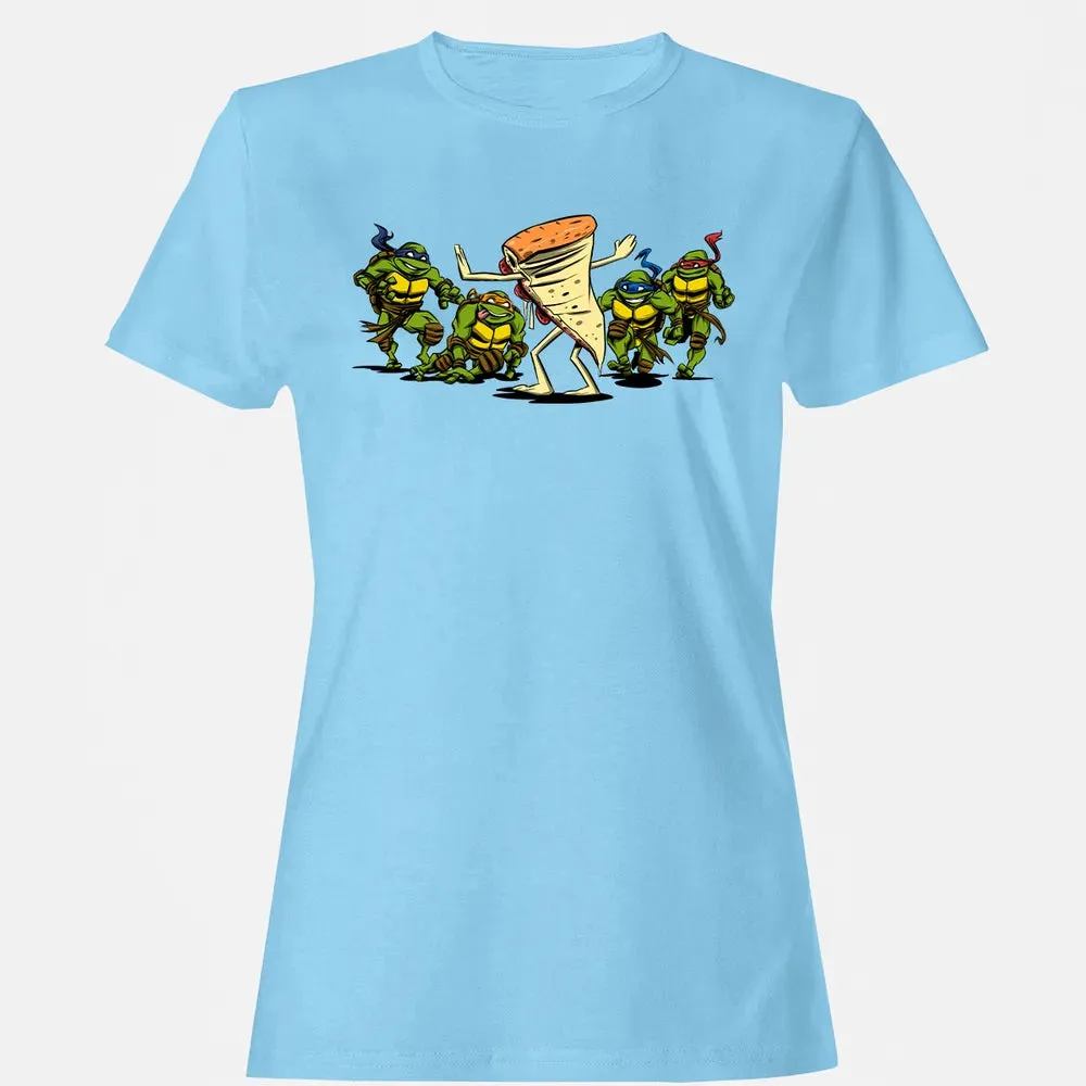Jurassic Pizza Women's T-shirt - 8