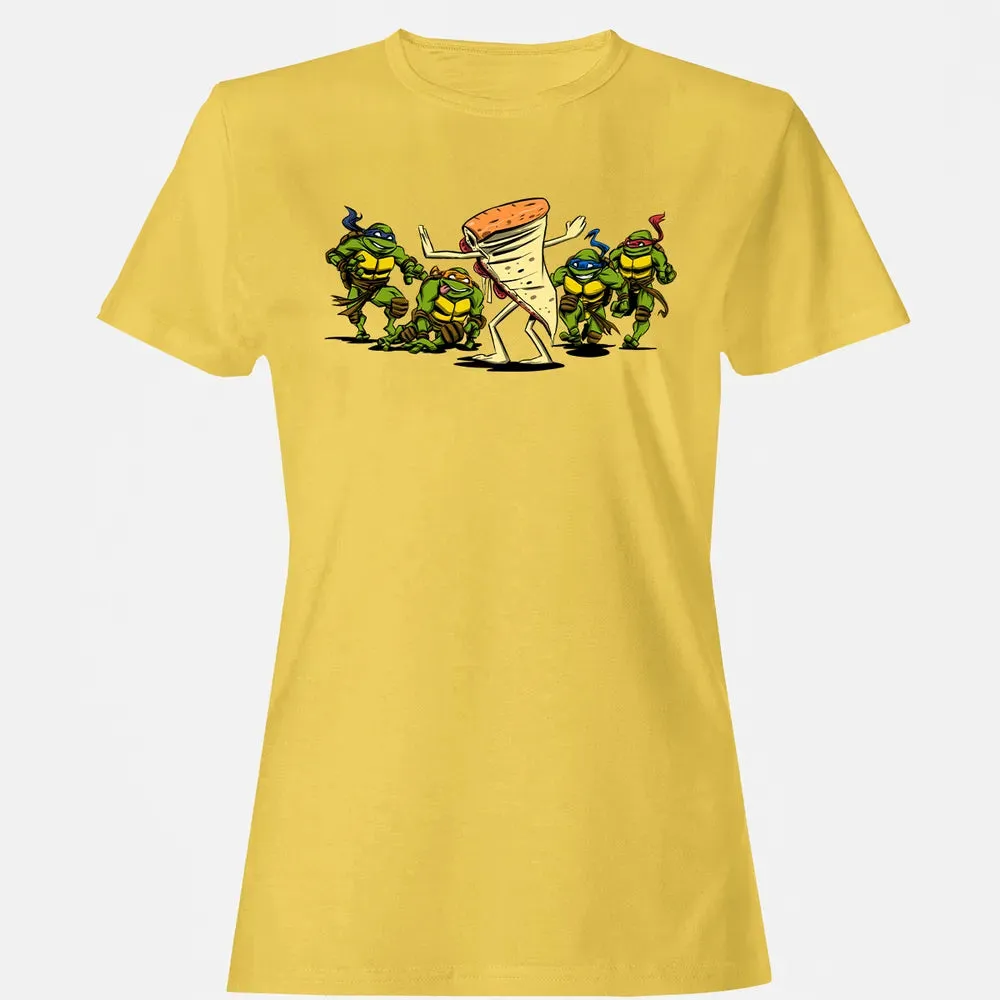 Jurassic Pizza Women's T-shirt - 4