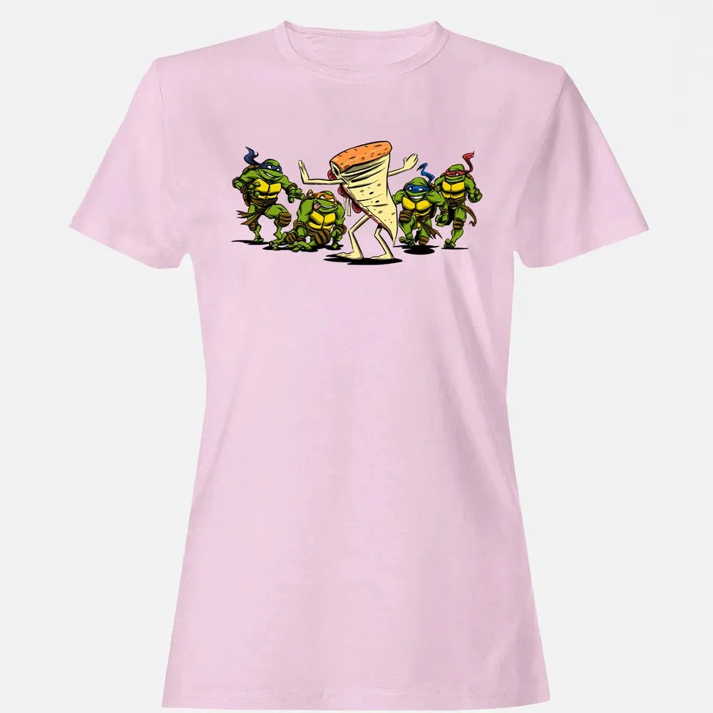 Jurassic Pizza Women's T-shirt - 9