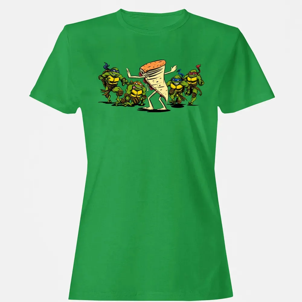 Jurassic Pizza Women's T-shirt - 7