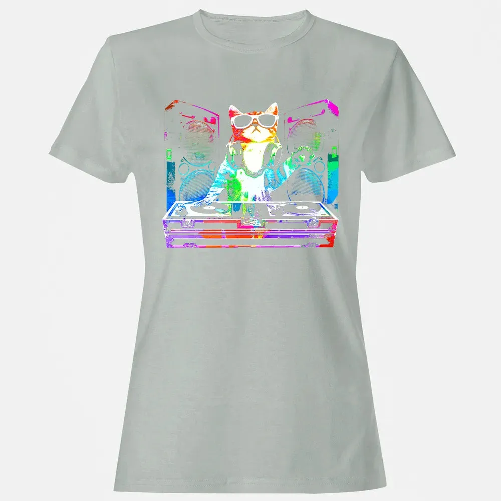 HOUSE CAT (New DJ Cat Kitty) Women's T-shirt - 2