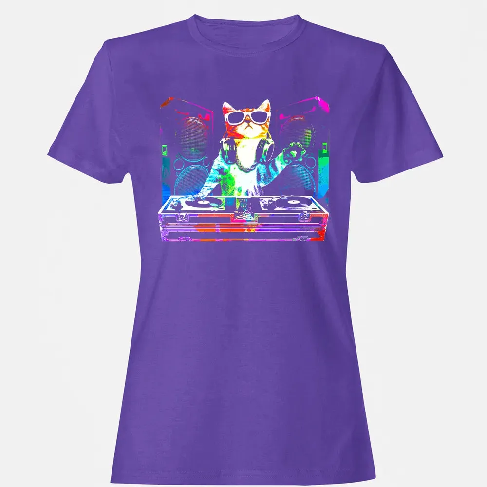 HOUSE CAT (New DJ Cat Kitty) Women's T-shirt - 12