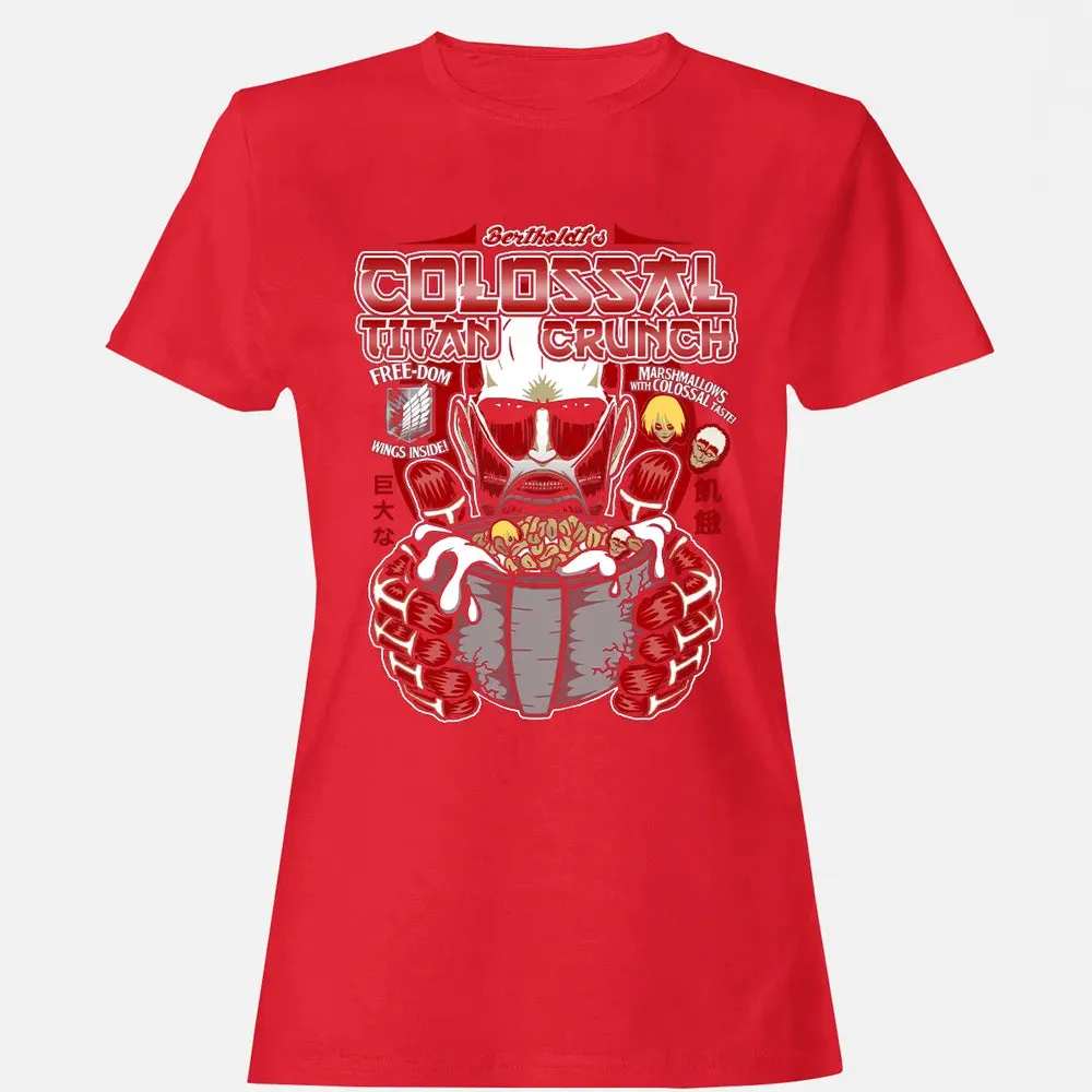 Colossal Titan Crunch Women's T-shirt - 13