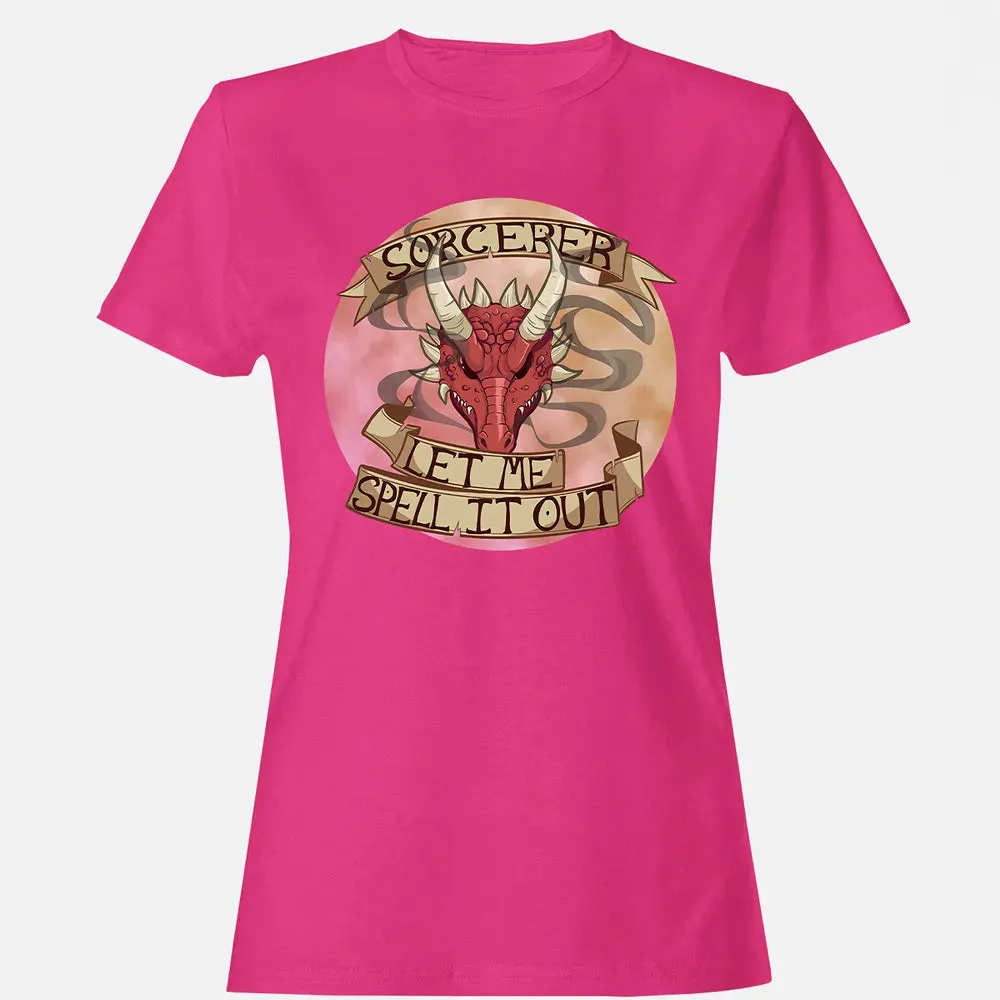 Sorcerer   Let Me Spell It Out Women's T-shirt - 6