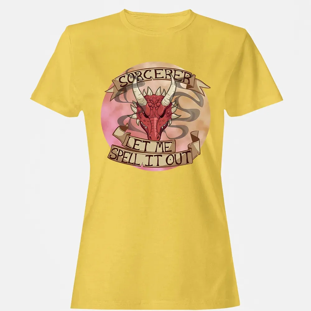 Sorcerer   Let Me Spell It Out Women's T-shirt - 4