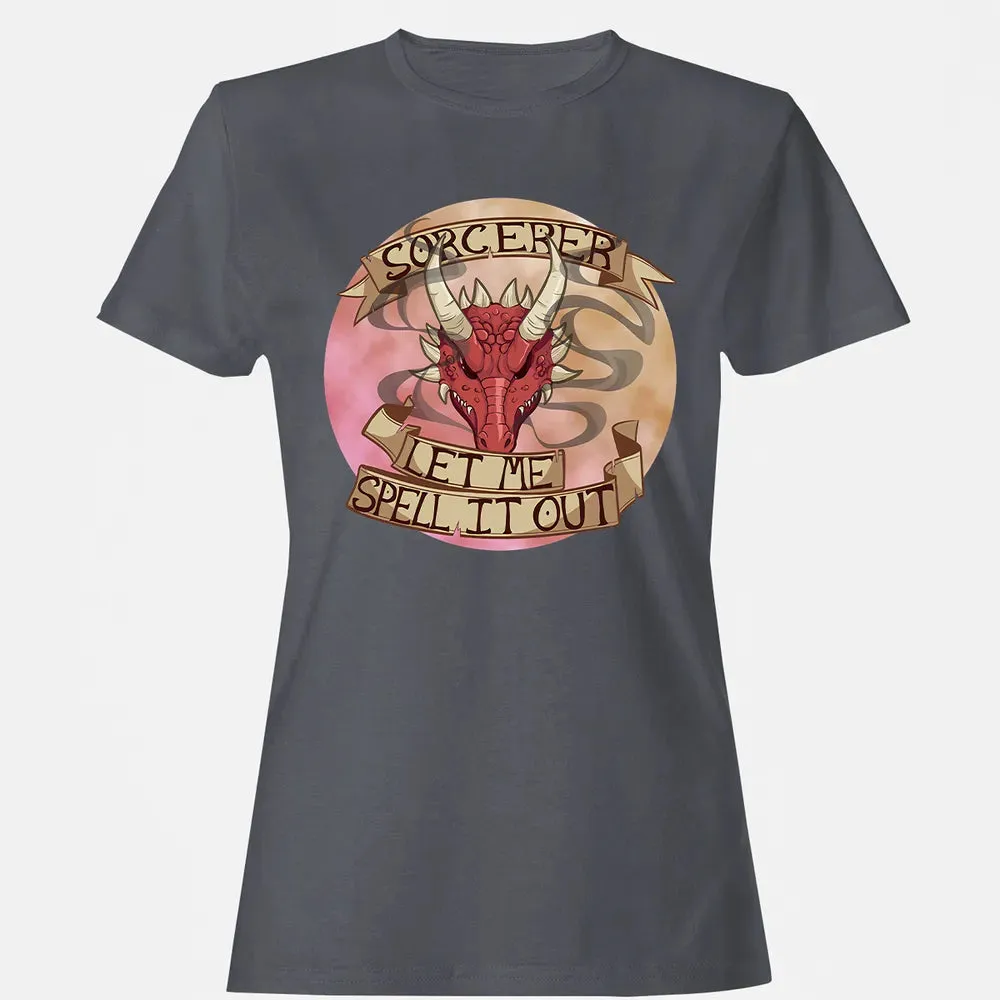 Sorcerer   Let Me Spell It Out Women's T-shirt - 5