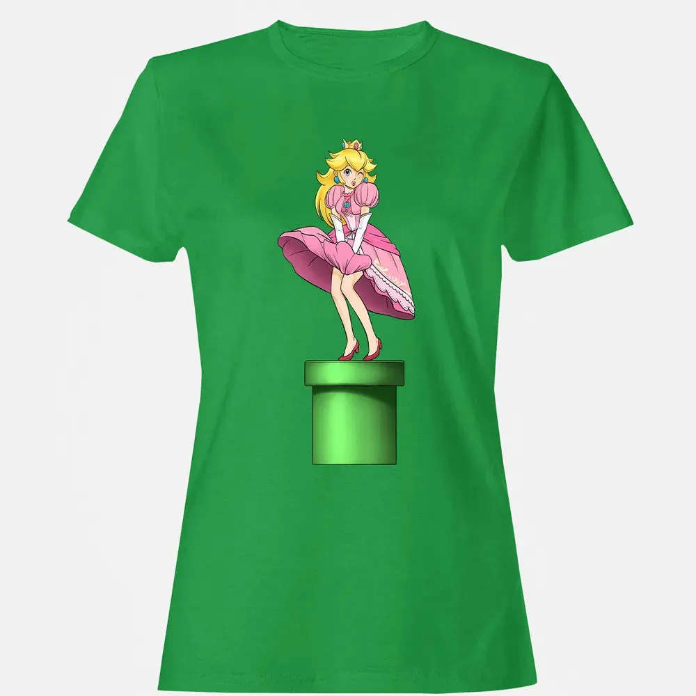 Dress Of Peach Women's T-shirt - 7